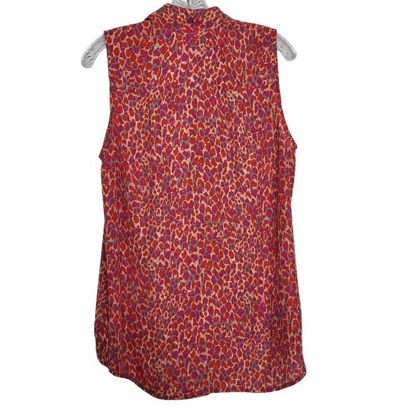 Cabi Sleeveless Collared Button Down Blouse Size Medium - Picture 6 of 9
